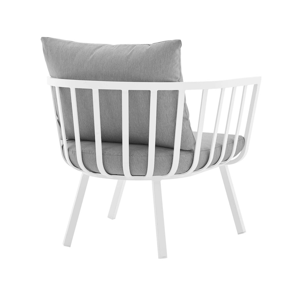 Riverside 6 Piece Outdoor Patio Aluminum Set. Picture 5
