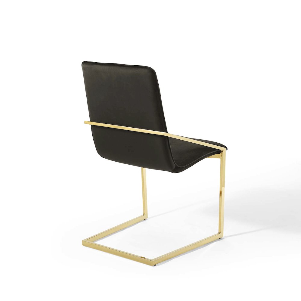 Pitch Performance Velvet Dining Armchair. Picture 4