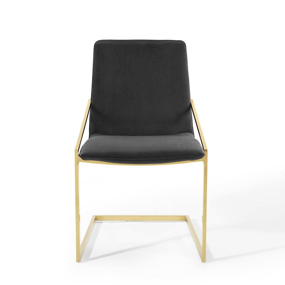 Pitch Performance Velvet Dining Armchair. Picture 5