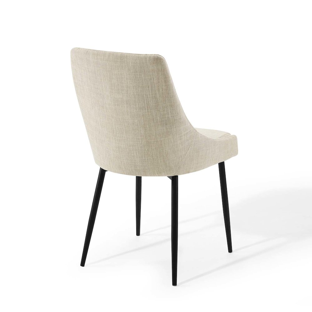Viscount Upholstered Fabric Dining Chairs Set of 2. Picture 5
