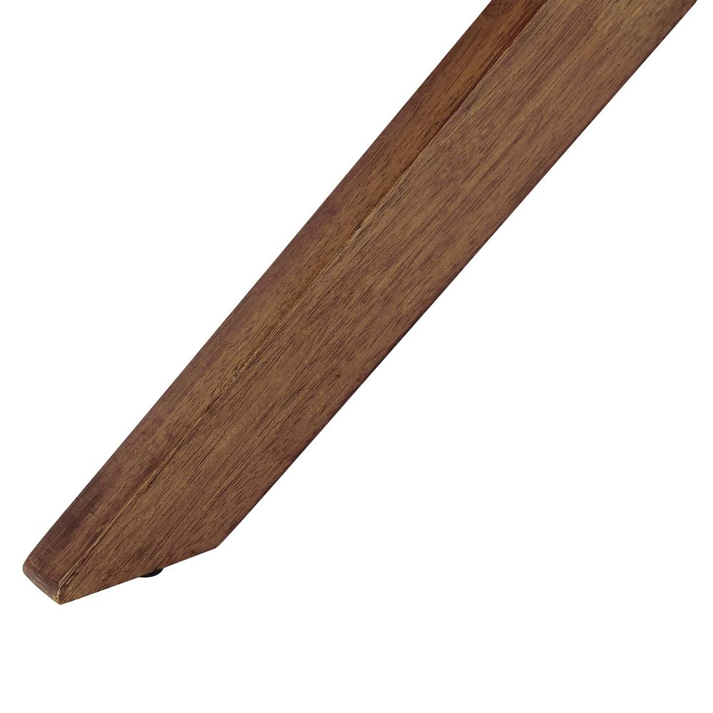 Crossroads 47" Round Wood Dining Table. Picture 7