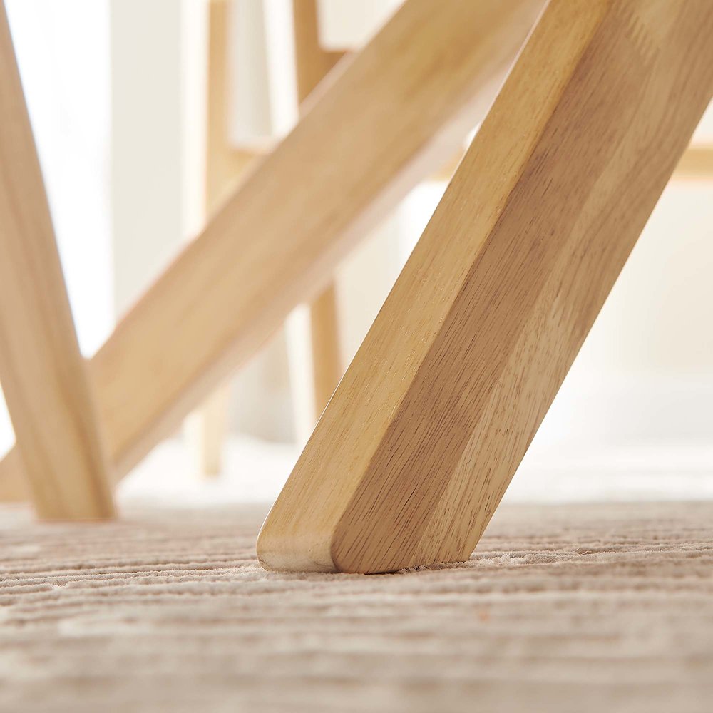 Crossroads 71" Oval Wood Dining Table. Picture 9