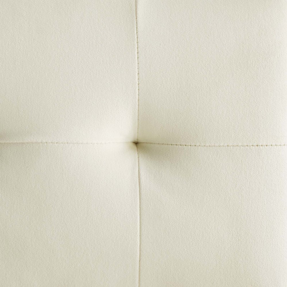 Privy Gold Stainless Steel Performance Velvet Bar Stool. Picture 6