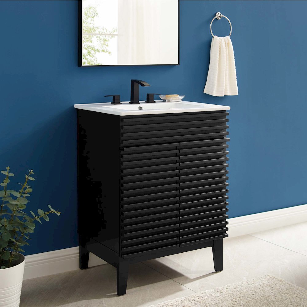Render 24" Bathroom Vanity. Picture 8