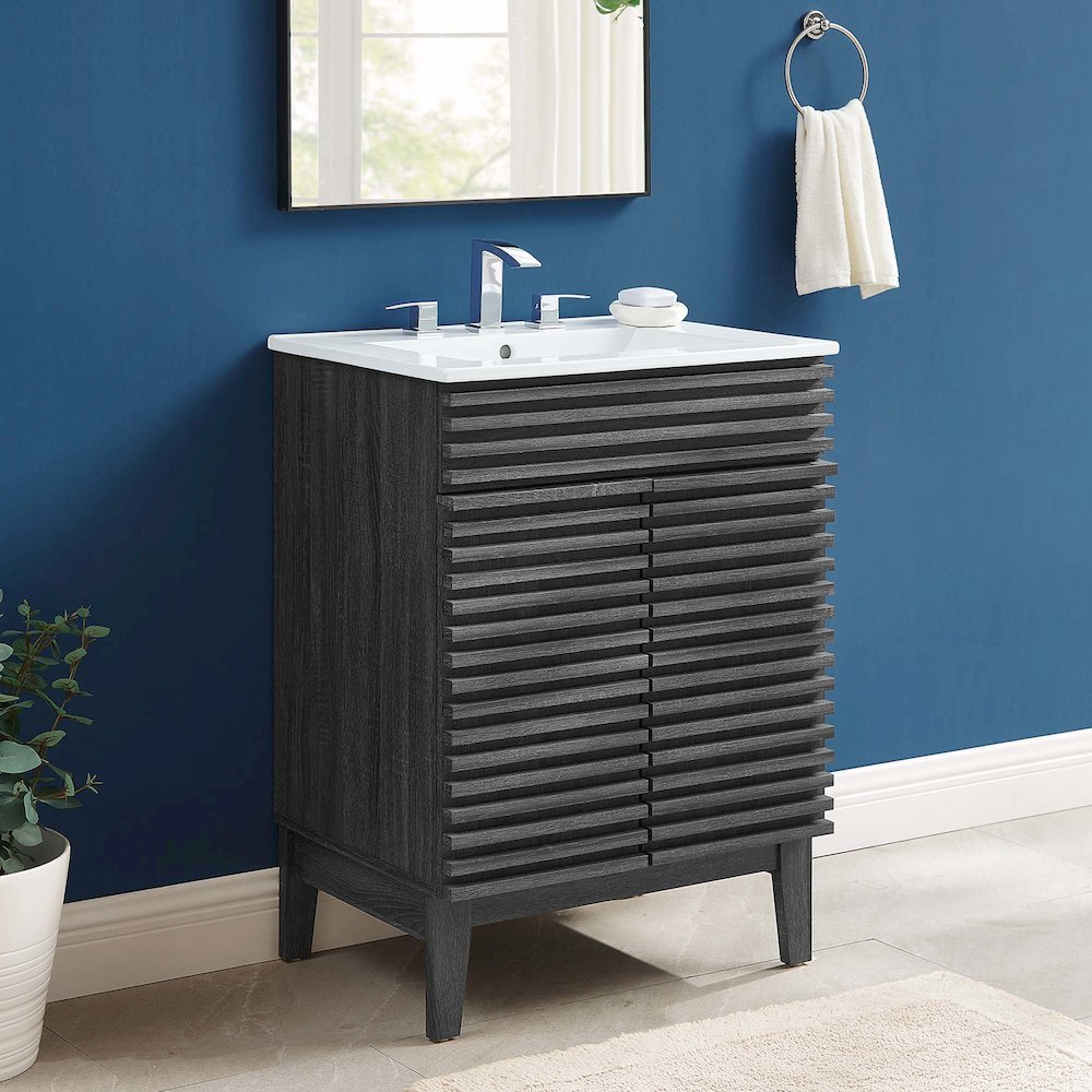 Render 24" Bathroom Vanity. Picture 8