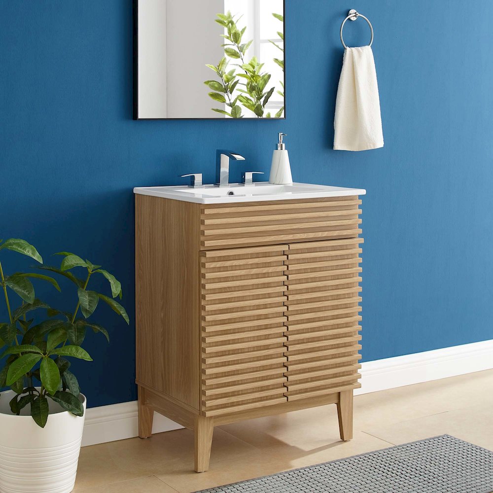 Render 24" Bathroom Vanity. Picture 9