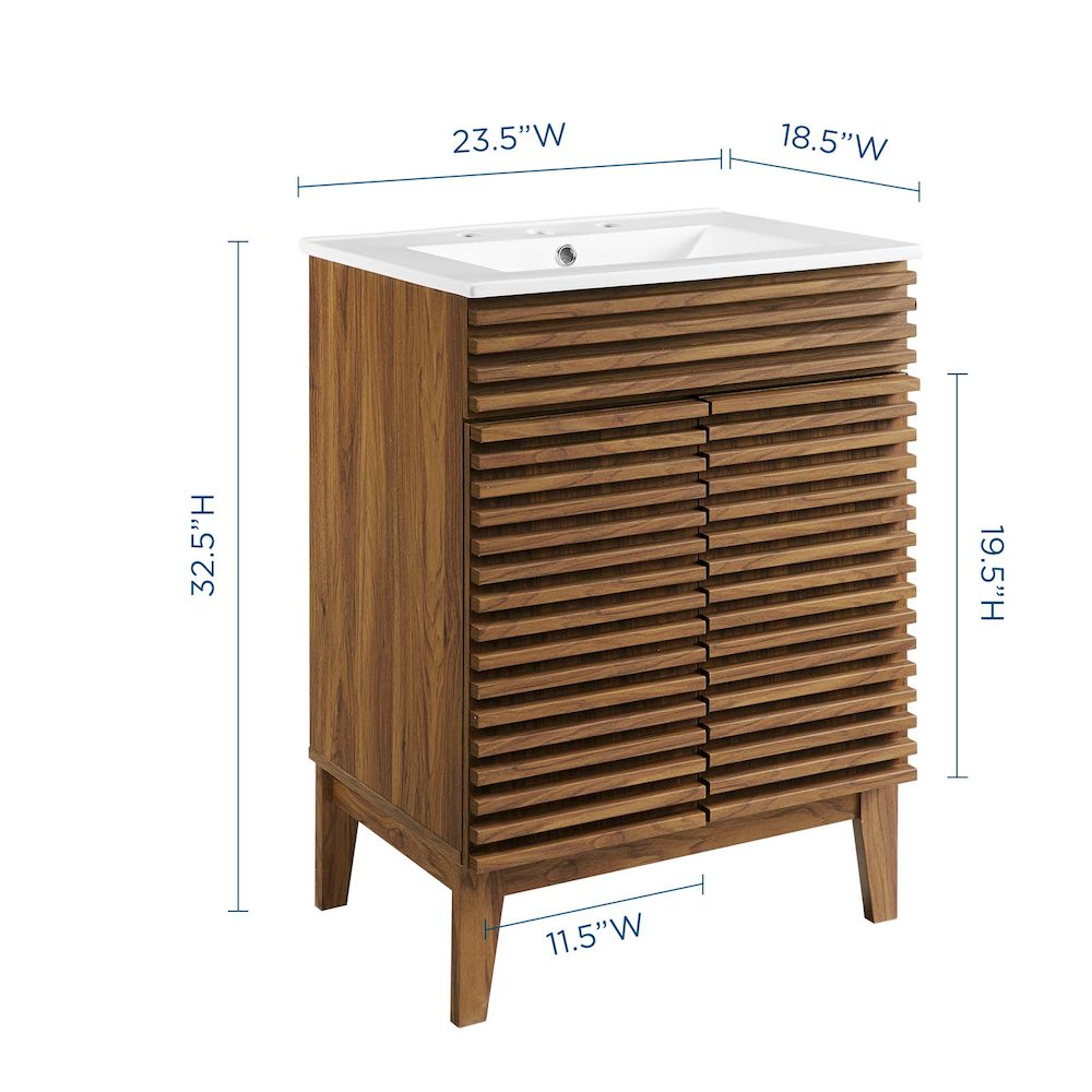 Render 24" Bathroom Vanity. Picture 3