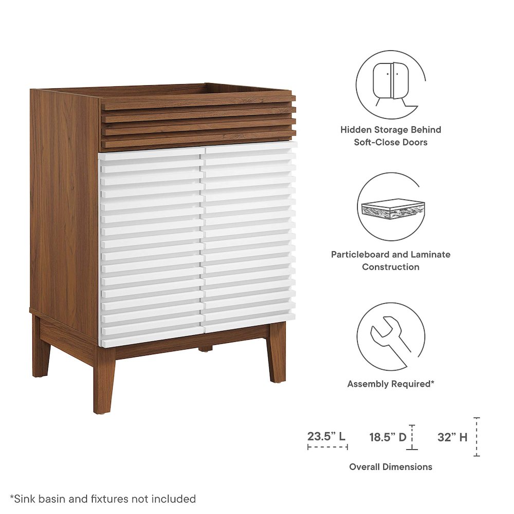 Render 24" Bathroom Vanity. Picture 2