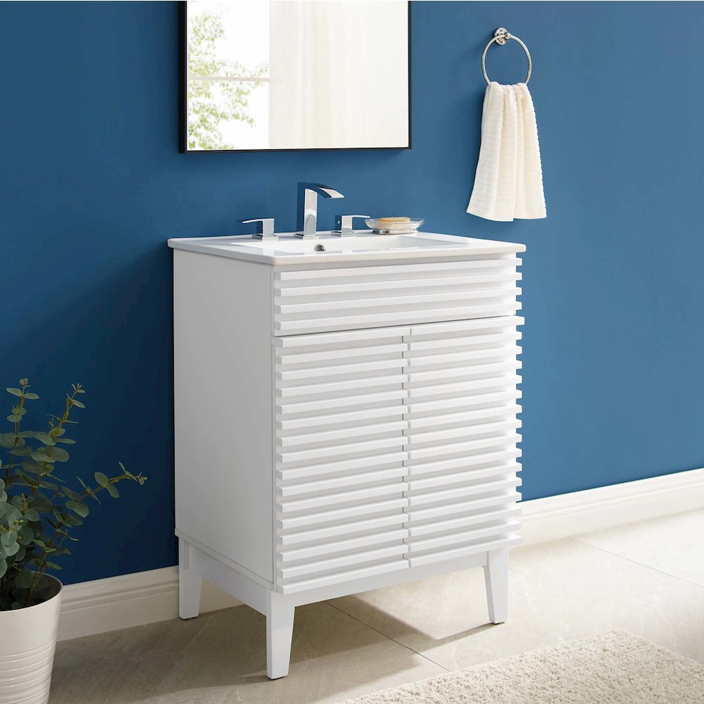 Render 24" Bathroom Vanity. Picture 9