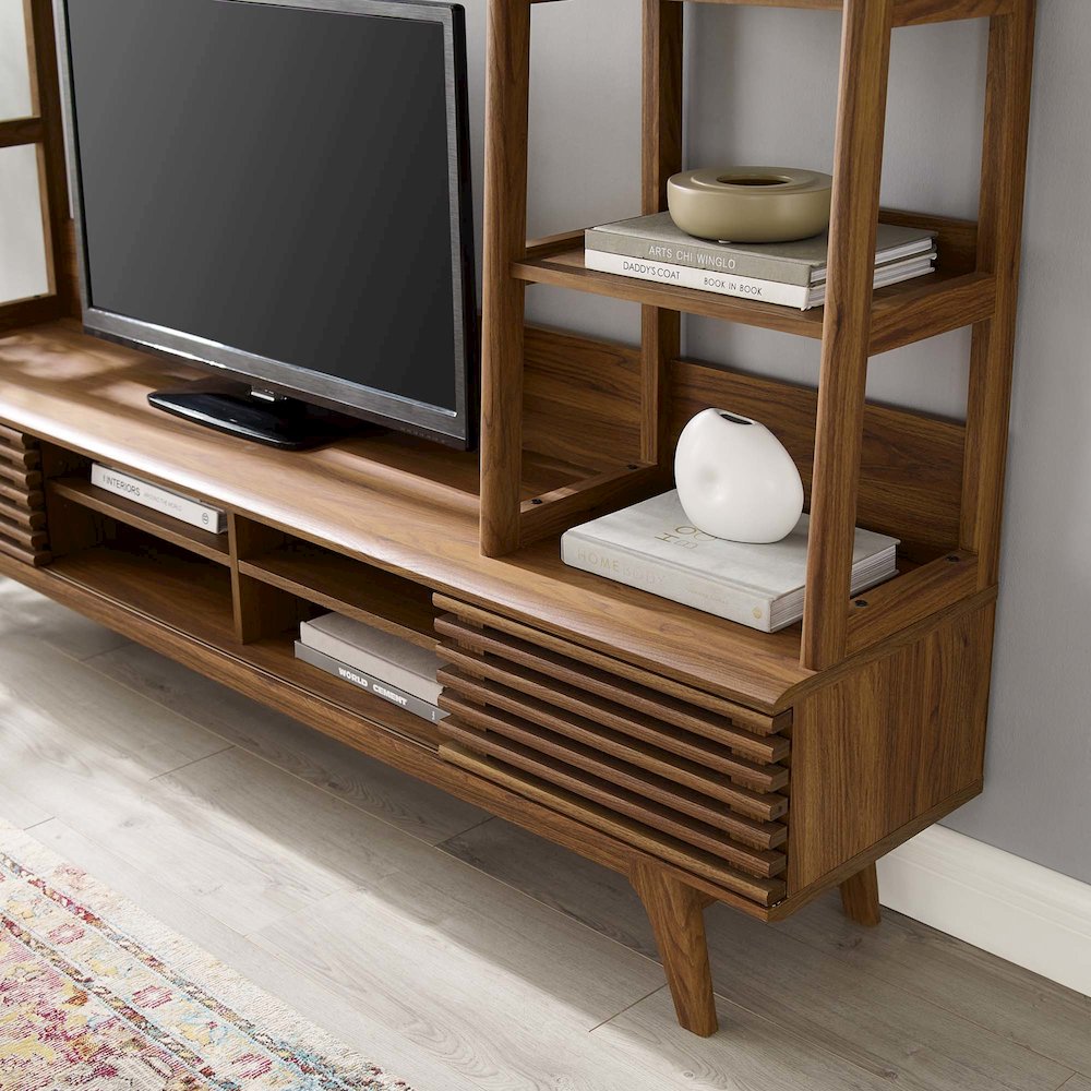 Render TV Stand Entertainment Center. Picture 8