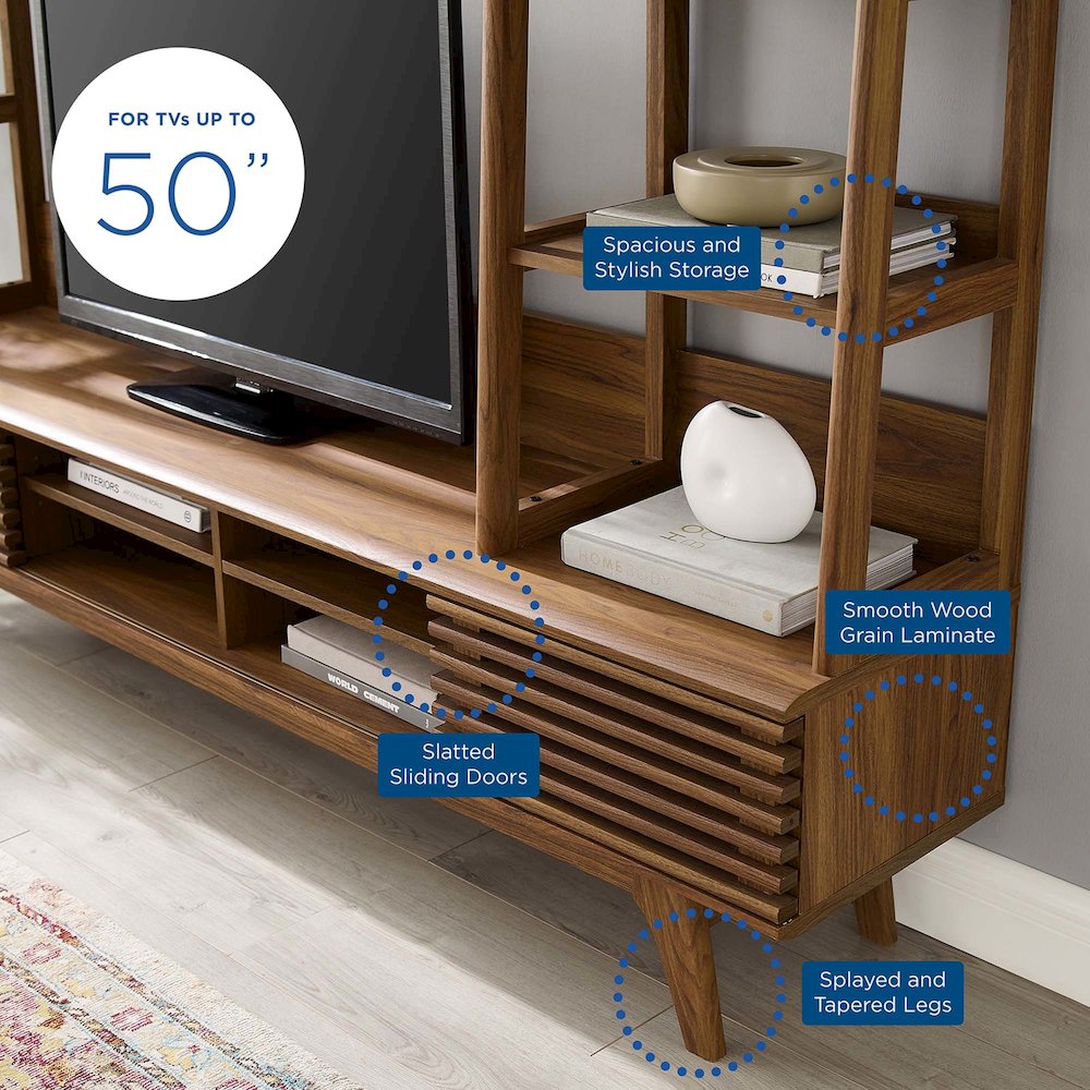 Render TV Stand Entertainment Center. Picture 2