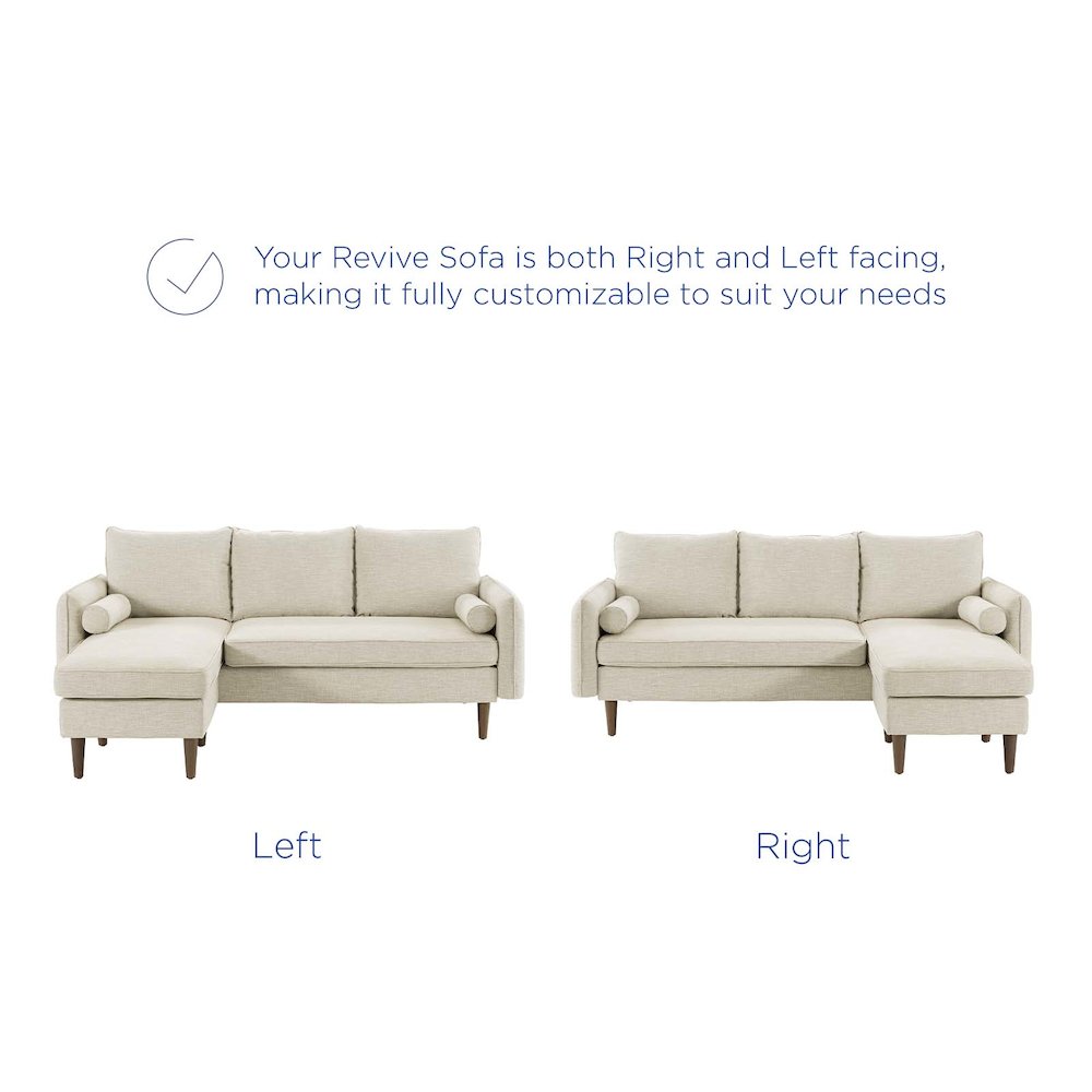 Revive Upholstered Right or Left Sectional Sofa. Picture 2