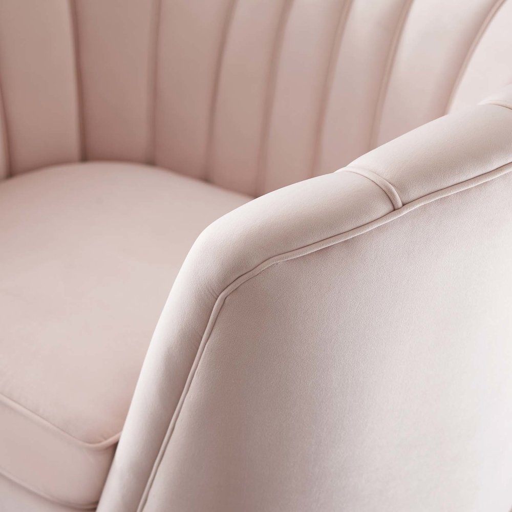Opportunity Performance Velvet Armchair. Picture 5