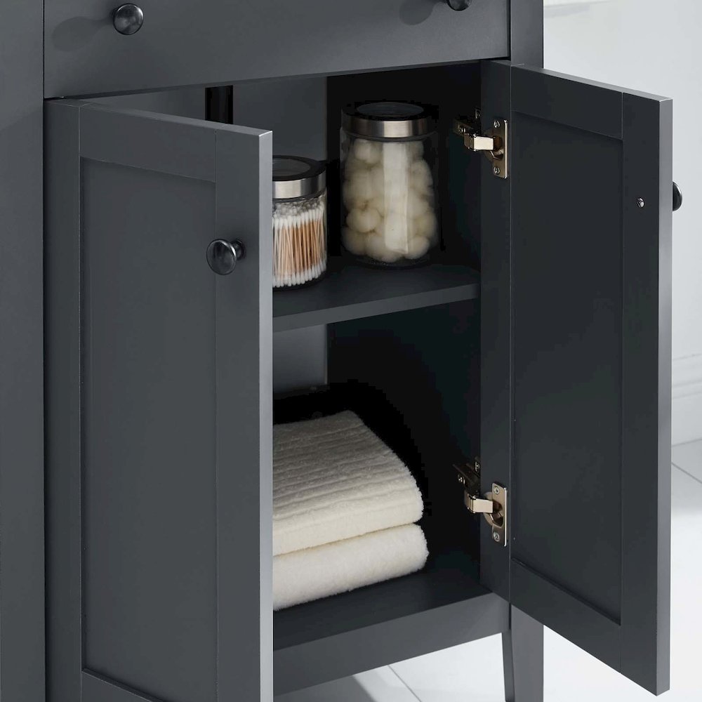 Nantucket 24" Bathroom Vanity Cabinet (Sink Basin Not Included). Picture 9