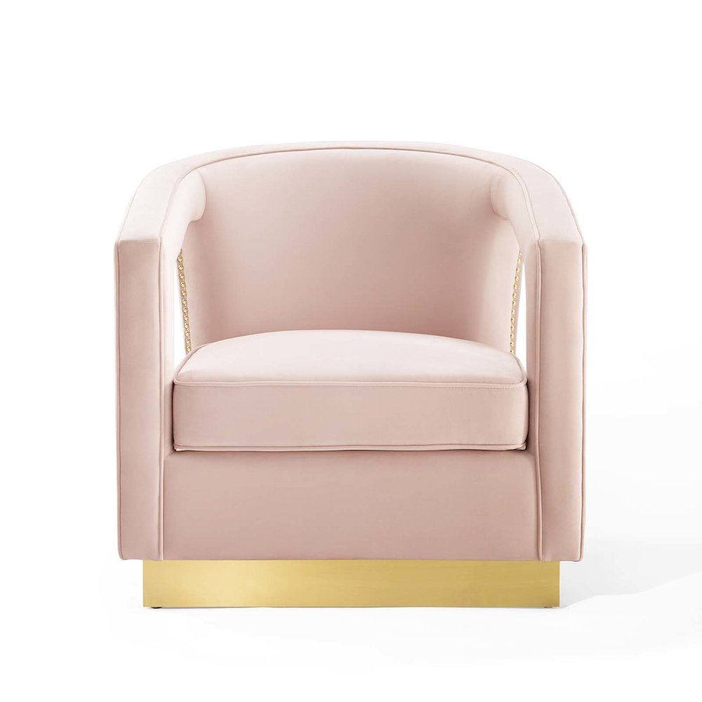 Frolick Performance Velvet Armchair. Picture 5