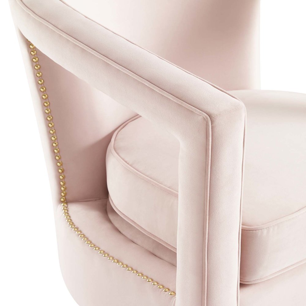 Frolick Performance Velvet Armchair. Picture 6