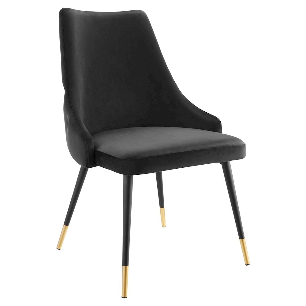 Adorn Tufted Performance Velvet Dining Side Chair. Picture 1