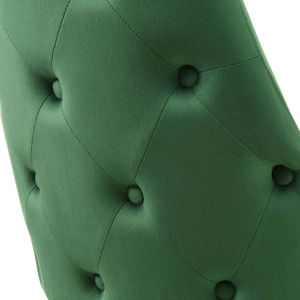 Adorn Tufted Performance Velvet Dining Side Chair. Picture 6