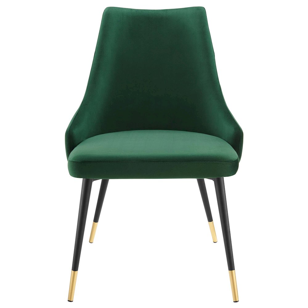 Adorn Tufted Performance Velvet Dining Side Chair. Picture 5