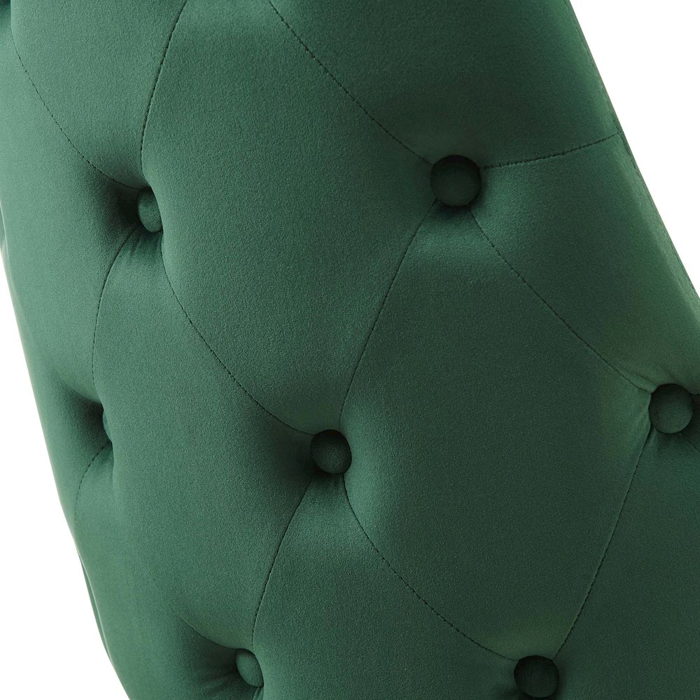 Adorn Tufted Performance Velvet Dining Side Chair. Picture 6