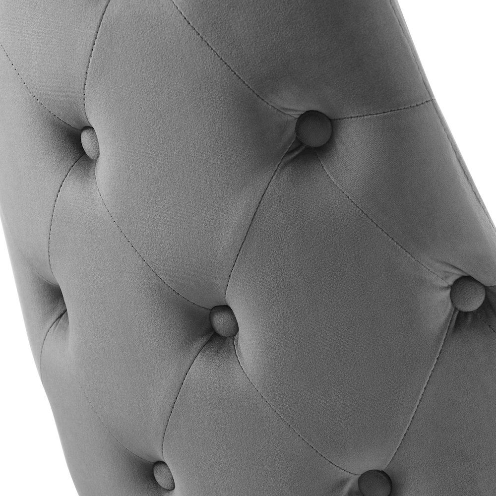 Adorn Tufted Performance Velvet Dining Side Chair. Picture 6