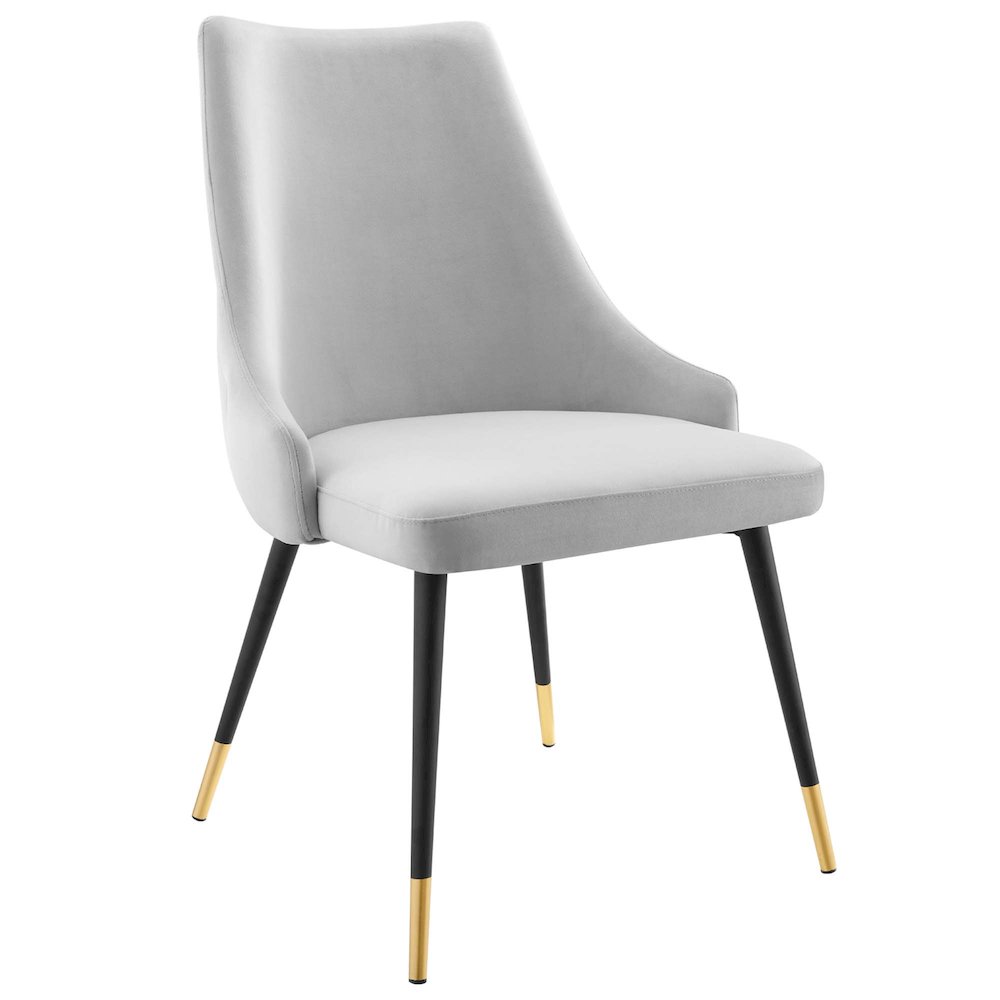 Adorn Tufted Performance Velvet Dining Side Chair. Picture 1