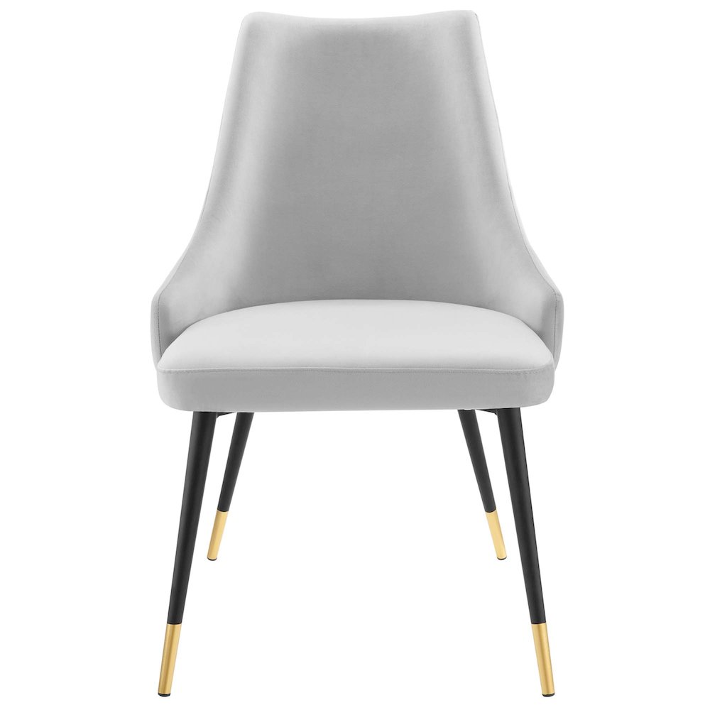 Adorn Tufted Performance Velvet Dining Side Chair. Picture 5