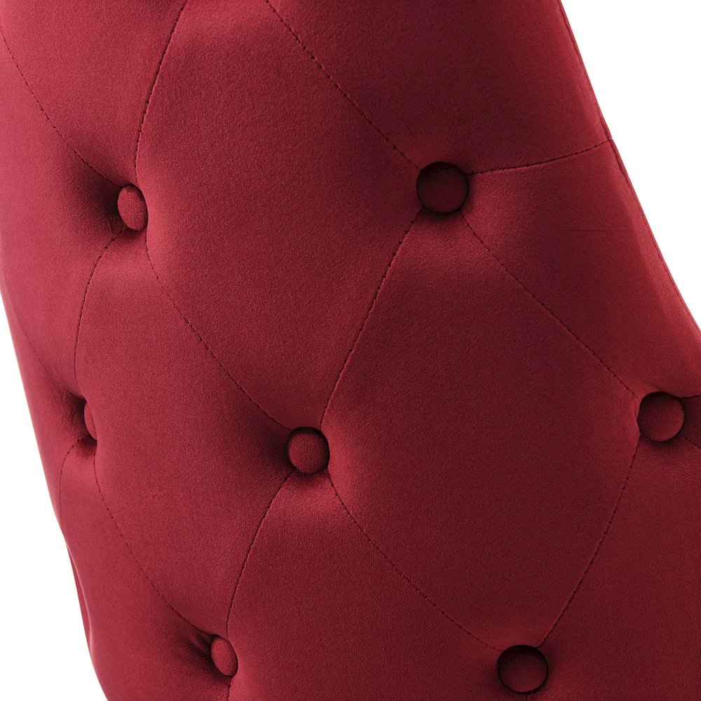 Adorn Tufted Performance Velvet Dining Side Chair. Picture 6