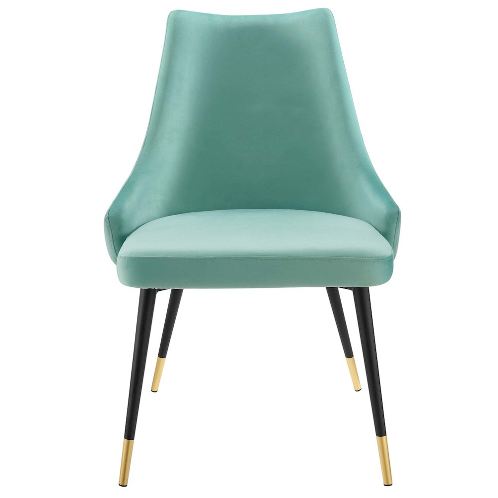 Adorn Tufted Performance Velvet Dining Side Chair. Picture 5