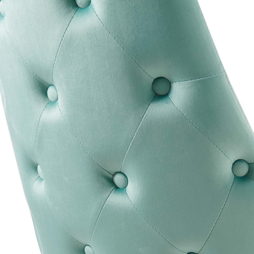Adorn Tufted Performance Velvet Dining Side Chair. Picture 6