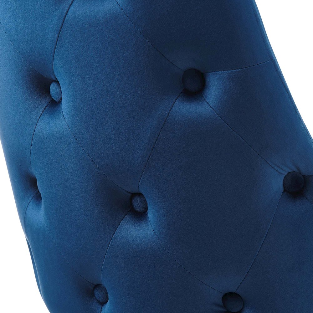 Adorn Tufted Performance Velvet Dining Side Chair. Picture 6