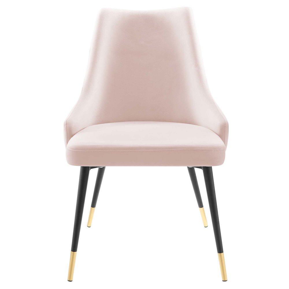 Adorn Tufted Performance Velvet Dining Side Chair. Picture 4