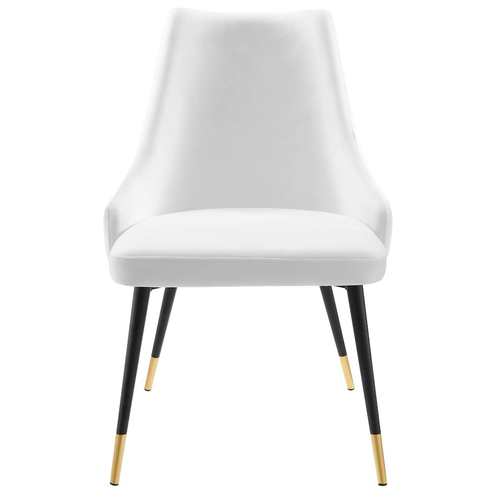 Adorn Tufted Performance Velvet Dining Side Chair. Picture 5