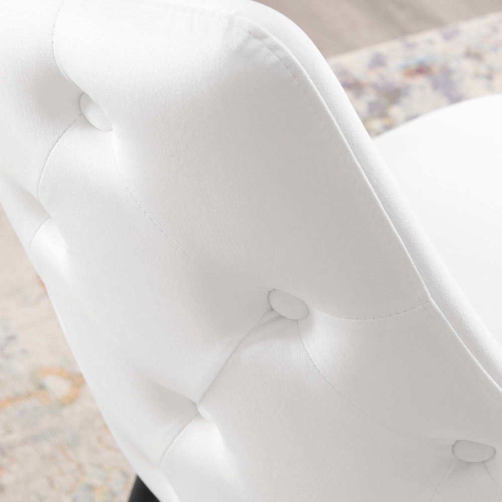 Adorn Tufted Performance Velvet Dining Side Chair. Picture 8