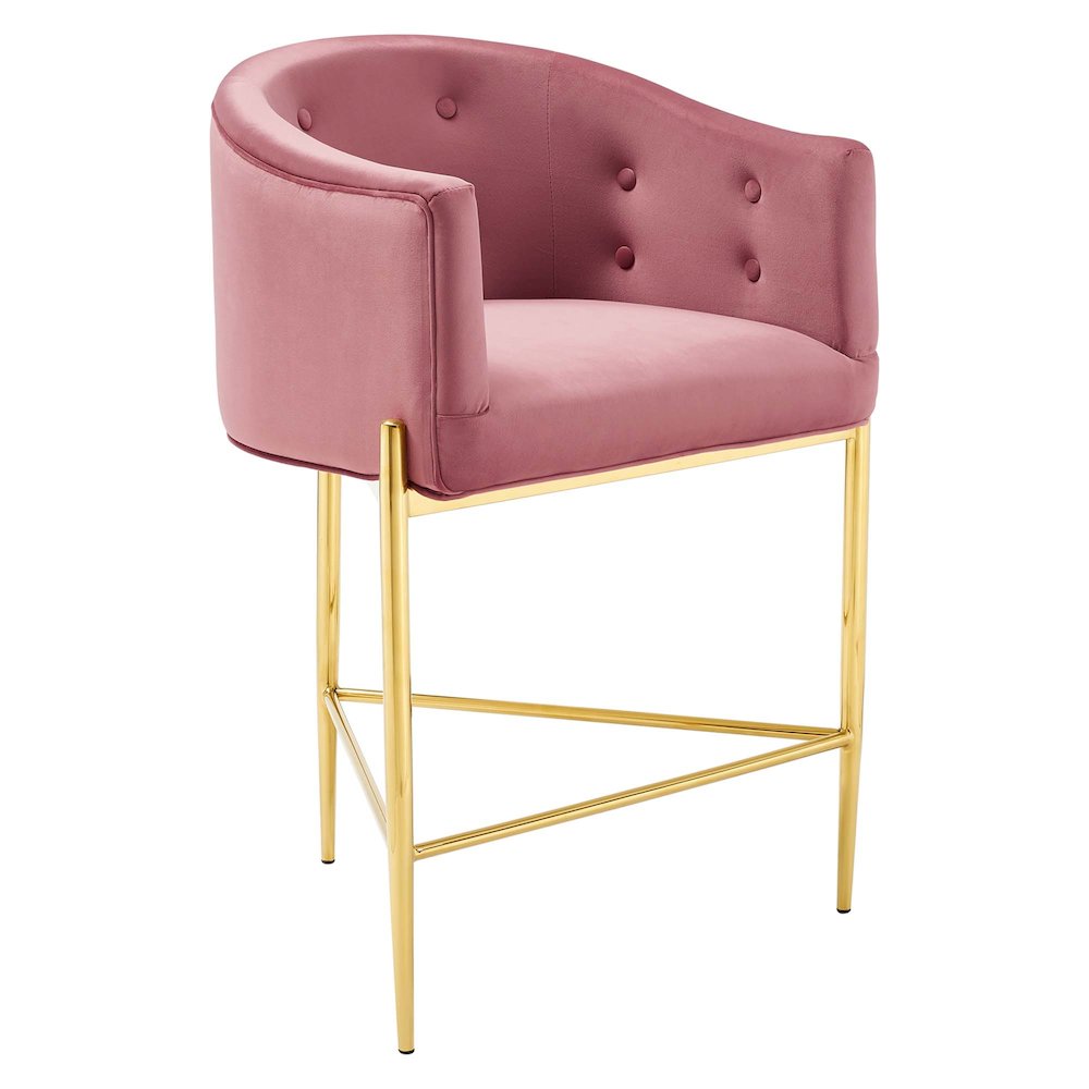 Savour Tufted Counter Stool. Picture 1