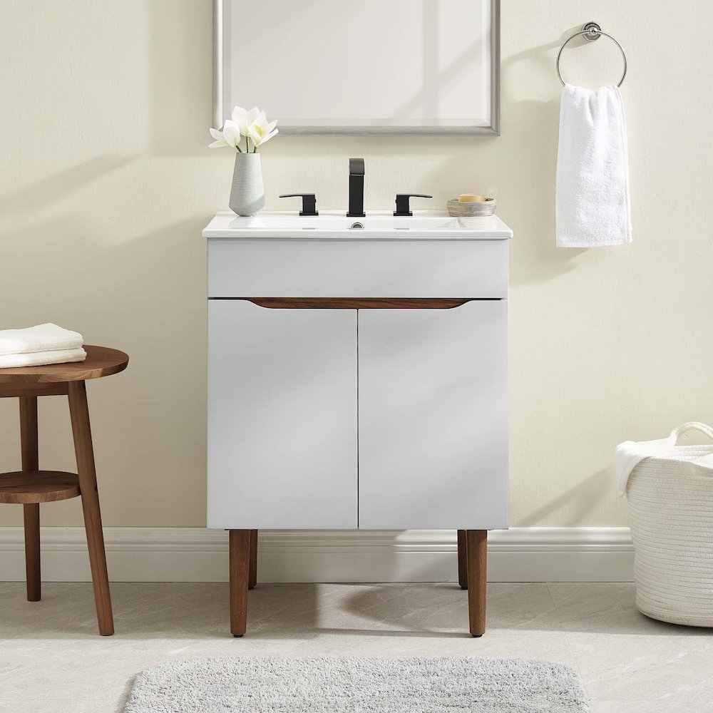 Harvest 24" Bathroom Vanity Cabinet (Sink Basin Not Included). Picture 8