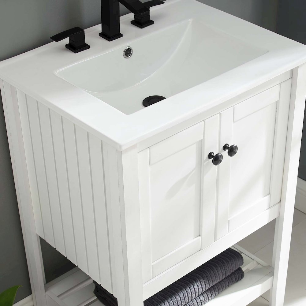 Prestige 23" Bathroom Vanity Cabinet (Sink Basin Not Included). Picture 7