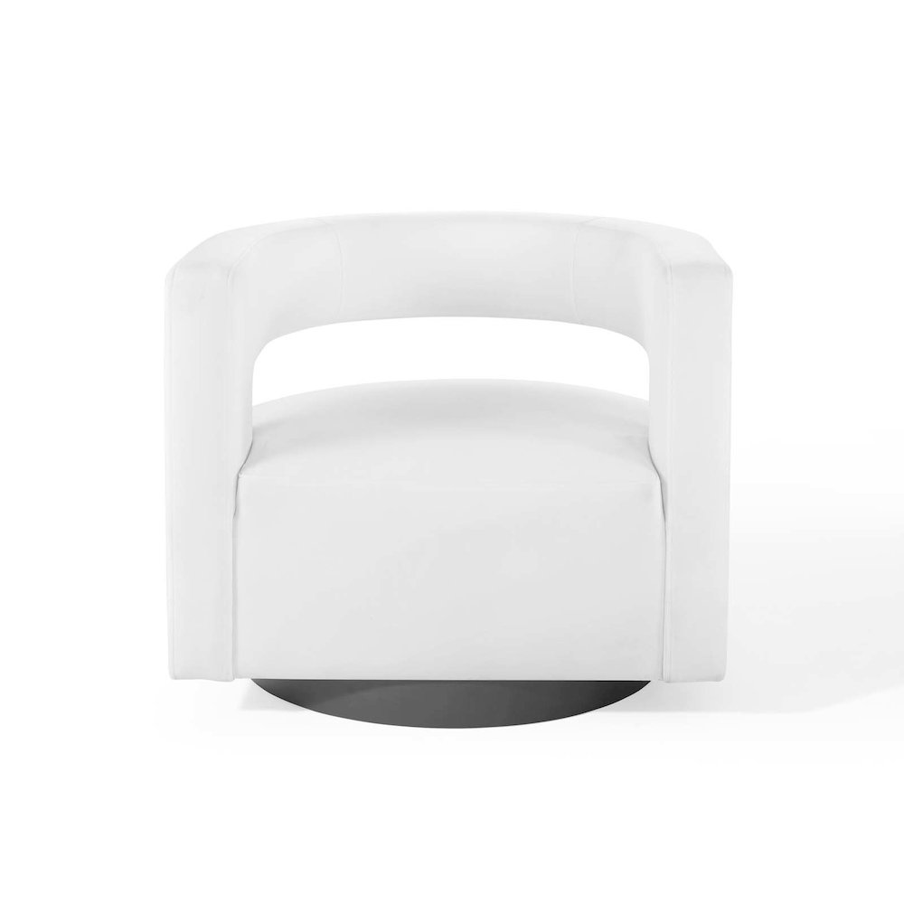 Spin Cutaway Performance Velvet Swivel Armchair. Picture 5