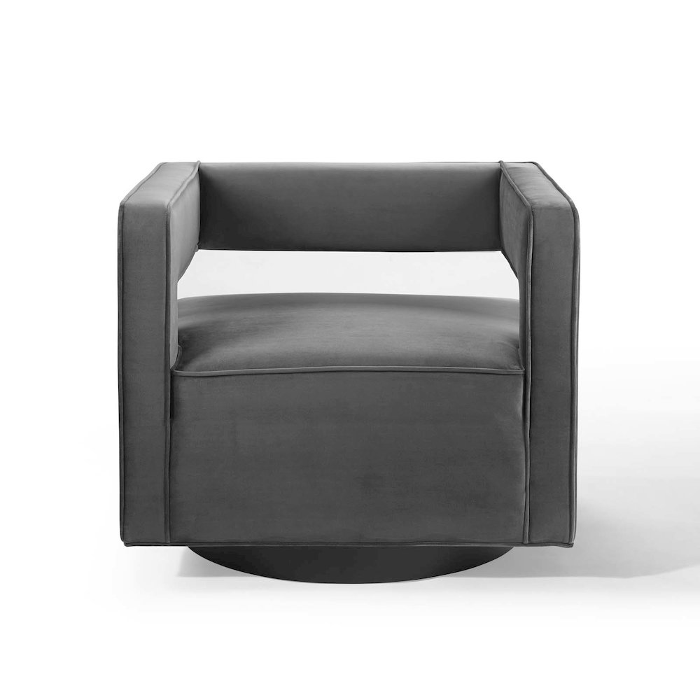 Booth Performance Velvet Performance Velvet Swivel Armchair. Picture 5