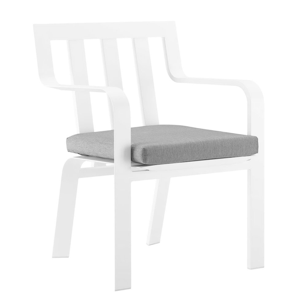 Baxley Outdoor Patio Aluminum Armchair Set of 2. Picture 2