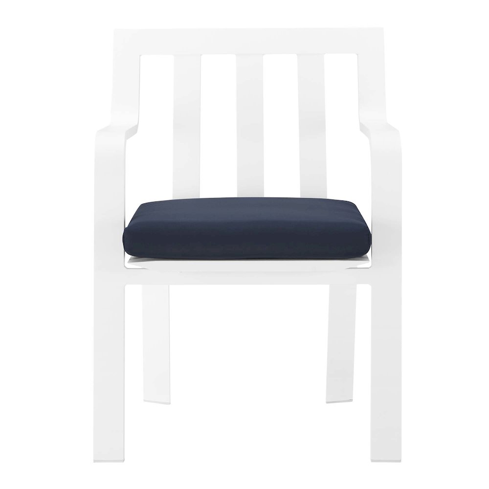 Baxley Outdoor Patio Aluminum Armchair Set of 2. Picture 6