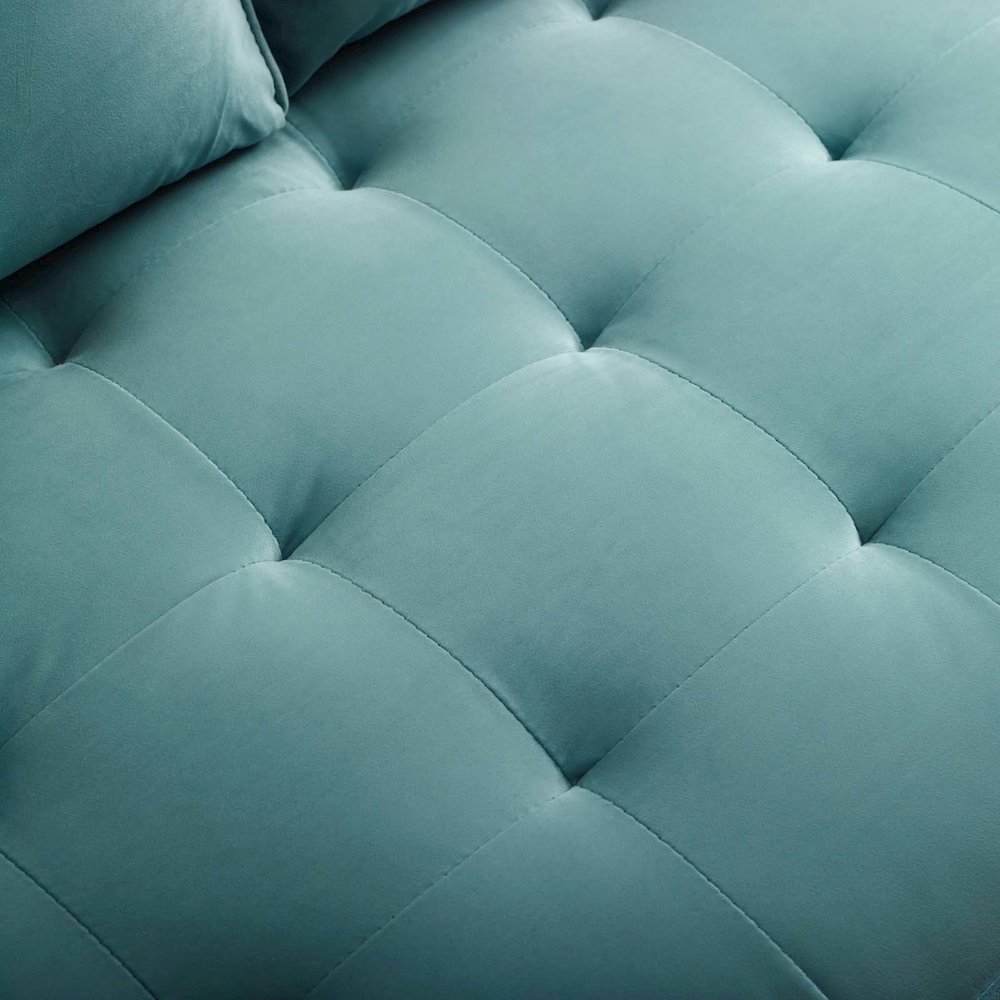 Valour Performance Velvet Loveseat. Picture 6