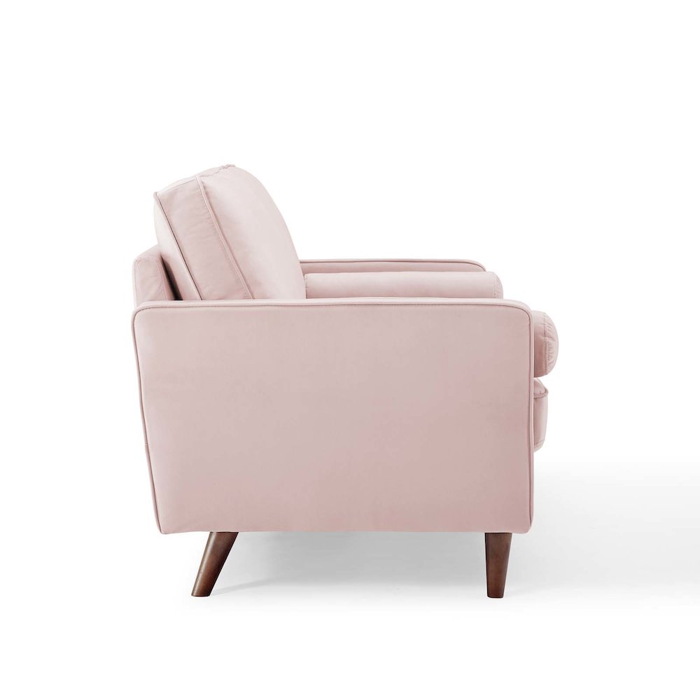 Valour Performance Velvet Loveseat. Picture 3
