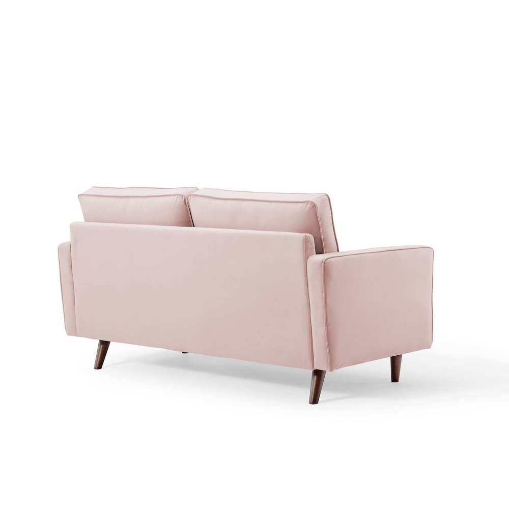 Valour Performance Velvet Loveseat. Picture 4