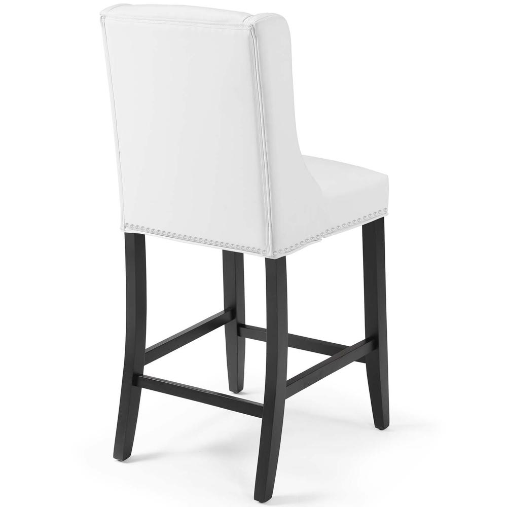 Baron Counter Stool Faux Leather Set of 2. Picture 4