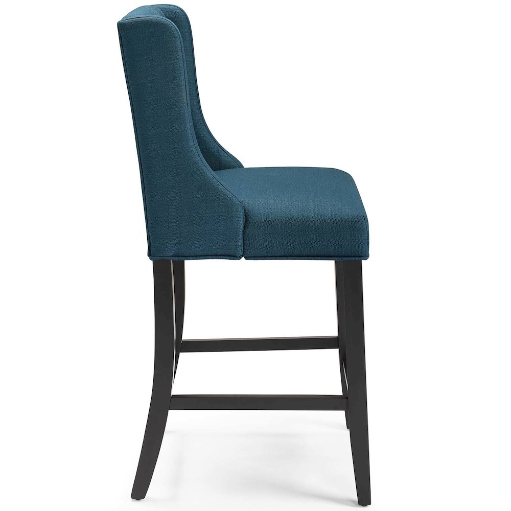 Baronet Upholstered Fabric Counter Bar Stool Set of 2. Picture 3