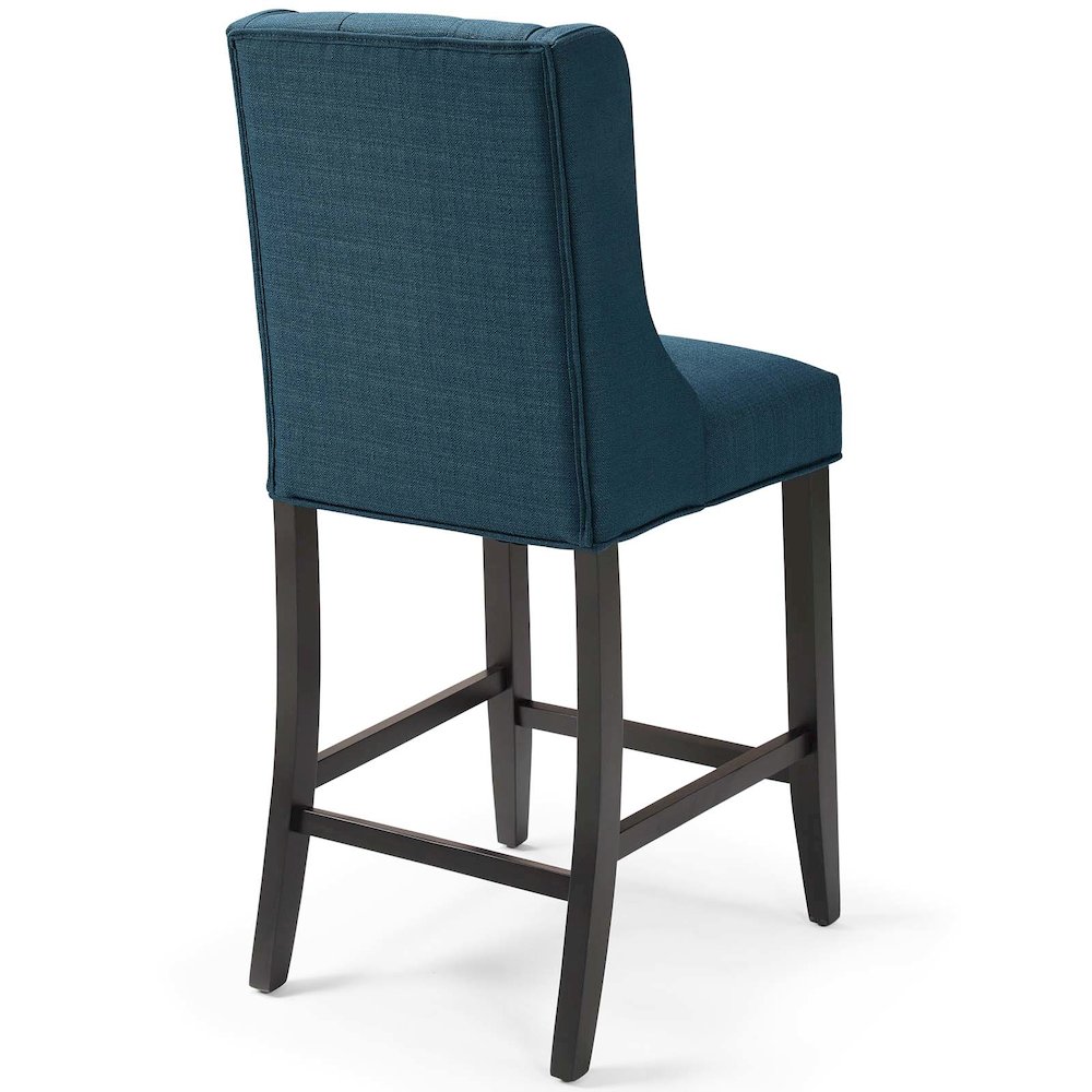 Baronet Upholstered Fabric Counter Bar Stool Set of 2. Picture 4