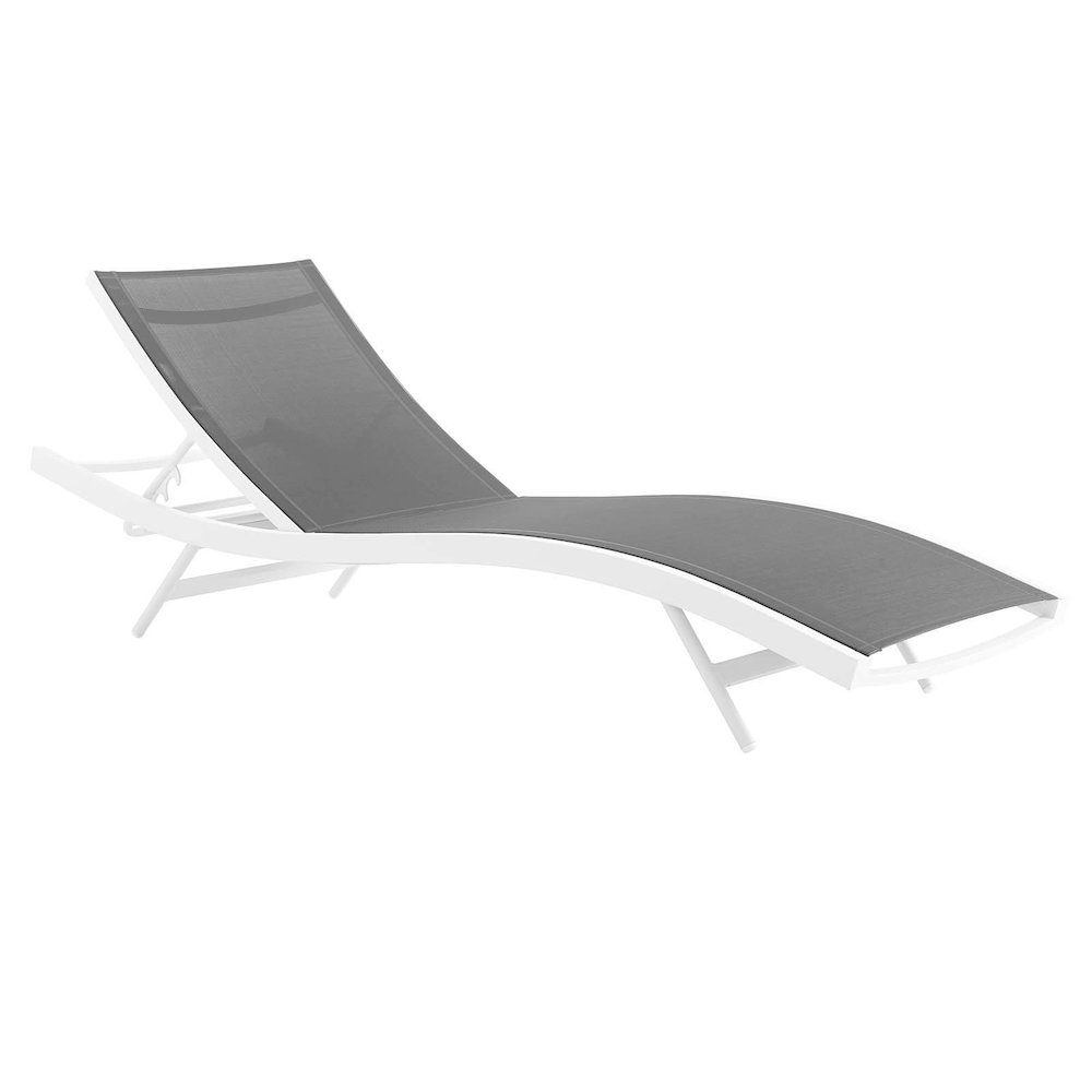 Glimpse Outdoor Patio Mesh Chaise Lounge Set of 4. Picture 2