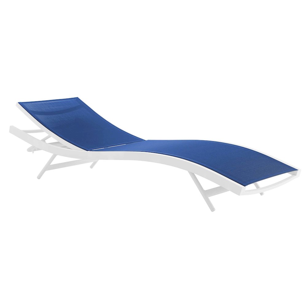 Glimpse Outdoor Patio Mesh Chaise Lounge Set of 4. Picture 2