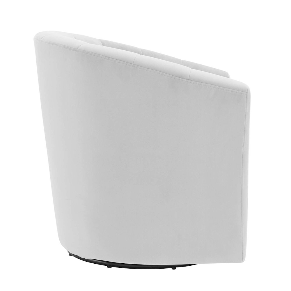 Prospect Performance Velvet Swivel Armchair. Picture 2